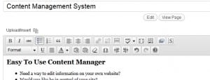Content Management System Content Management System