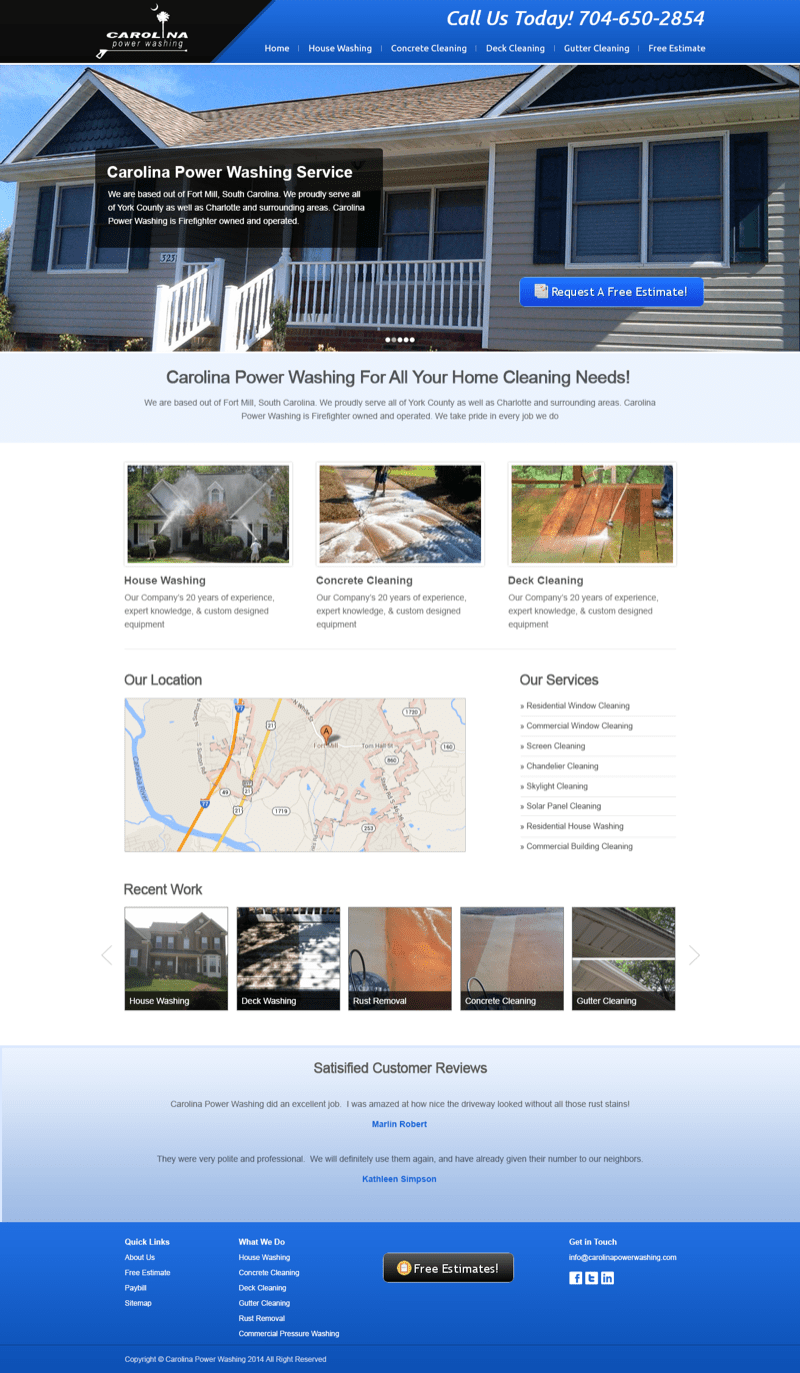 Carolina Power Washing 
