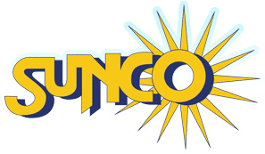 The image seizes the fiery essence of the Sunoco logo, with 